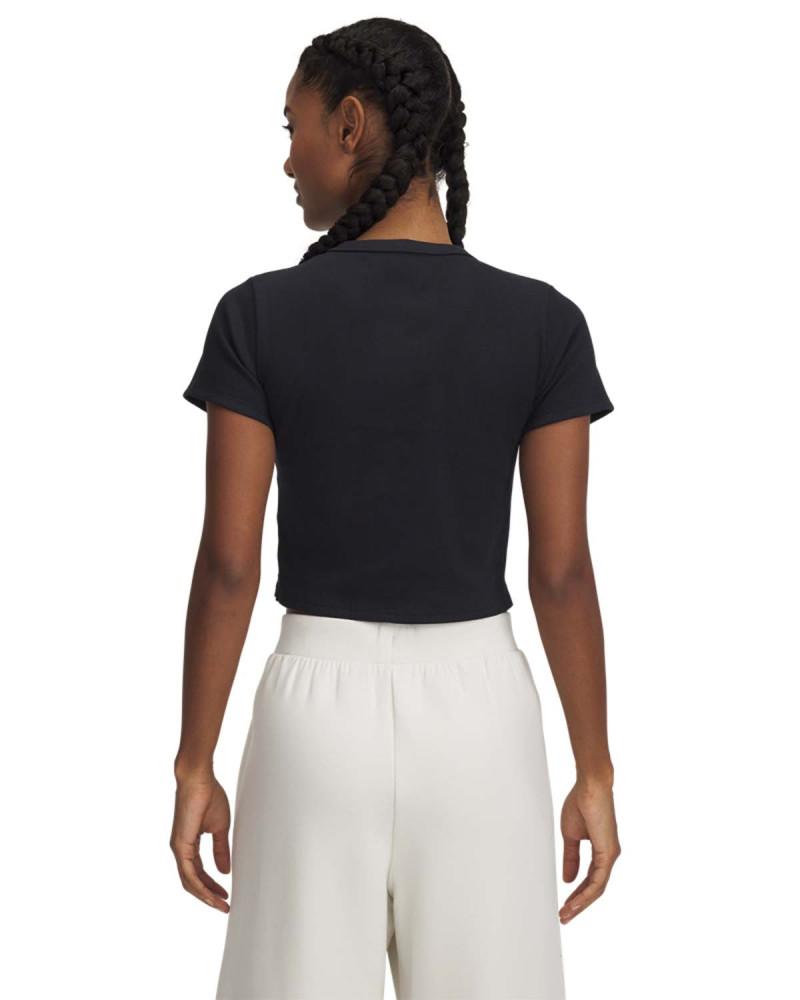 Тениска Жени RIVAL RIB BABY TEE Under Armour 