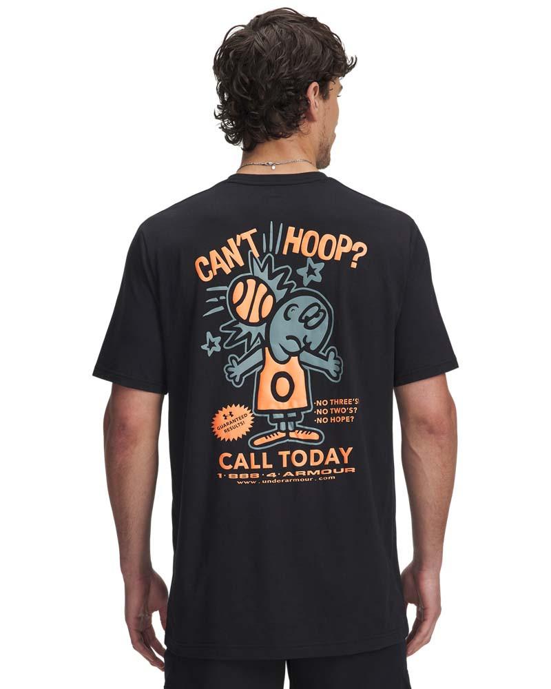 Тениска Мже 60/40S CAN T HOOP SS Under Armour 