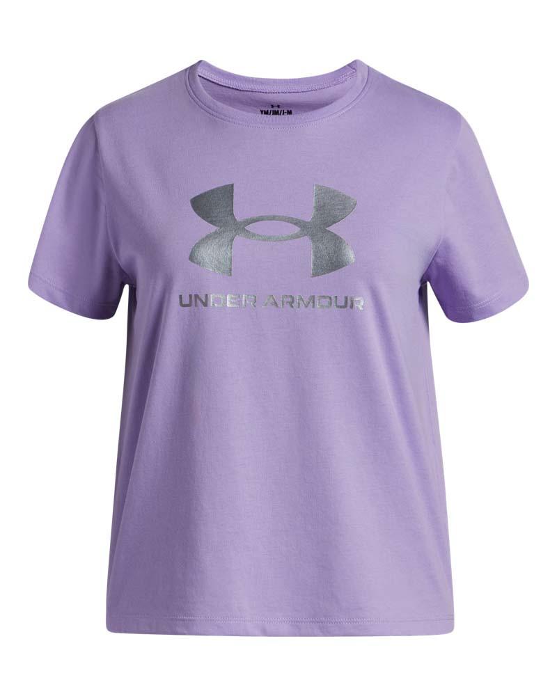 Тениска Момичета RIVAL SHIMMER SS Under Armour 