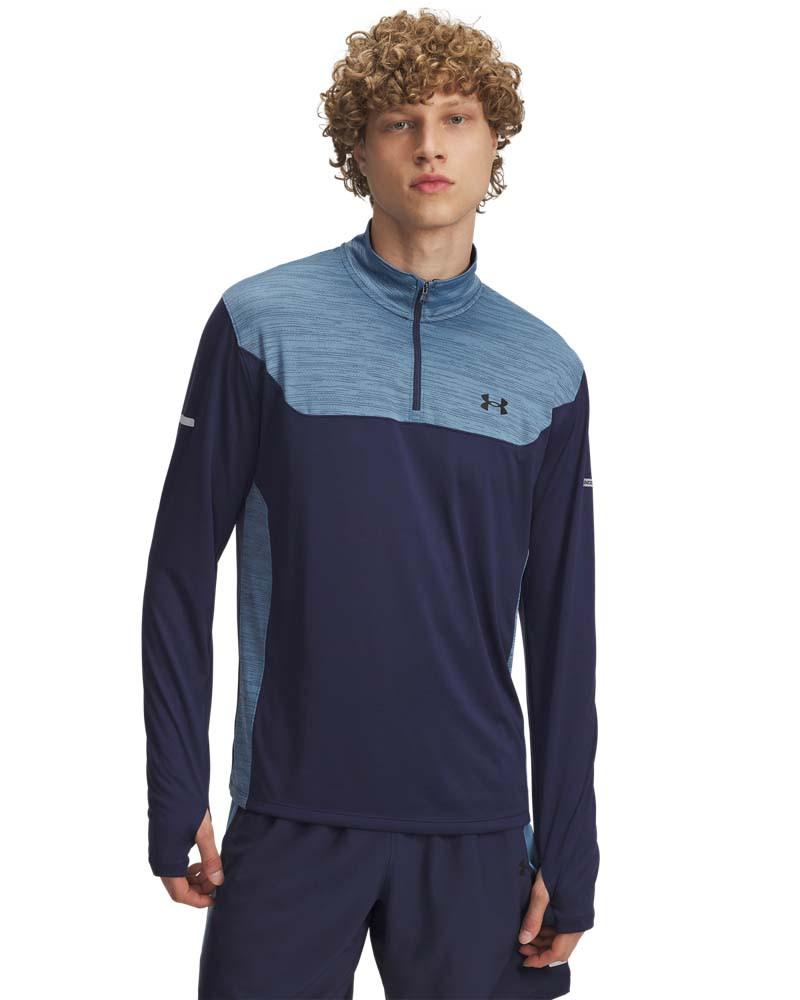 Блуза с дълъг ръкав Мъже TECH UTILITY 1/4 ZIP Under Armour 