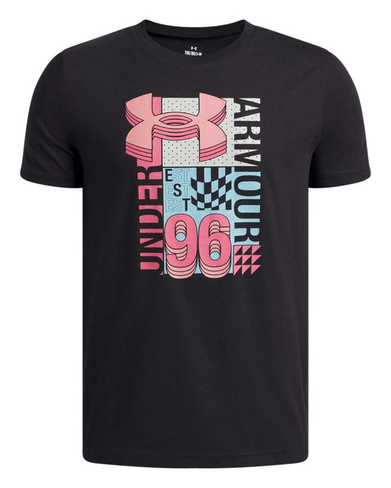 Тениска Момчета  LOGO WM COLLAGE SS Under Armour 