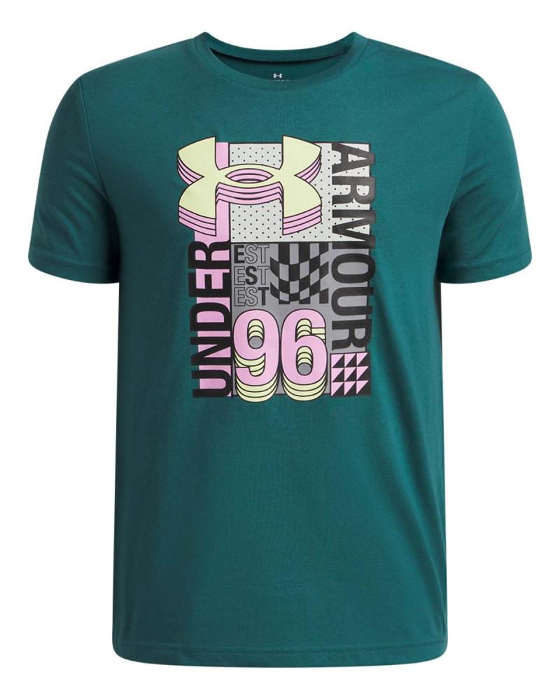 Тениска Момчета LOGO WM COLLAGE SS Under Armour 