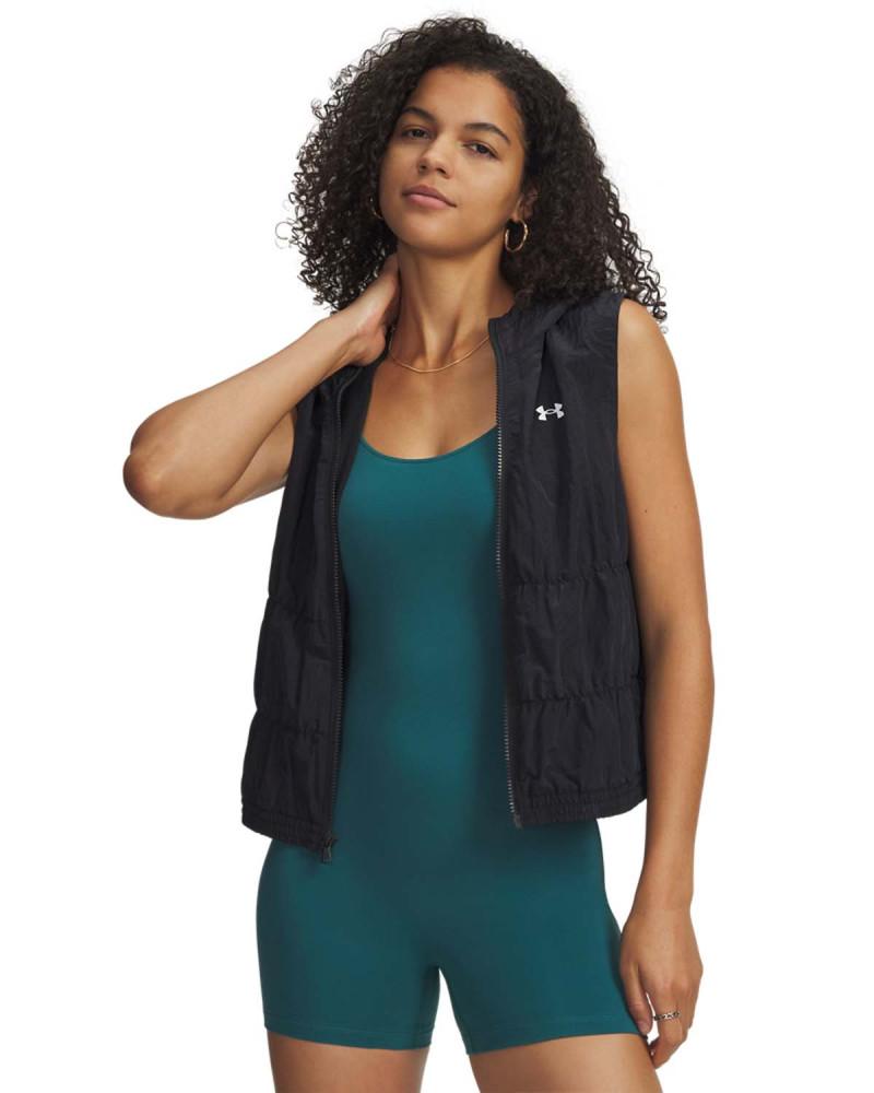 UA RIVAL WOVEN RUCHED VEST Блуза 
