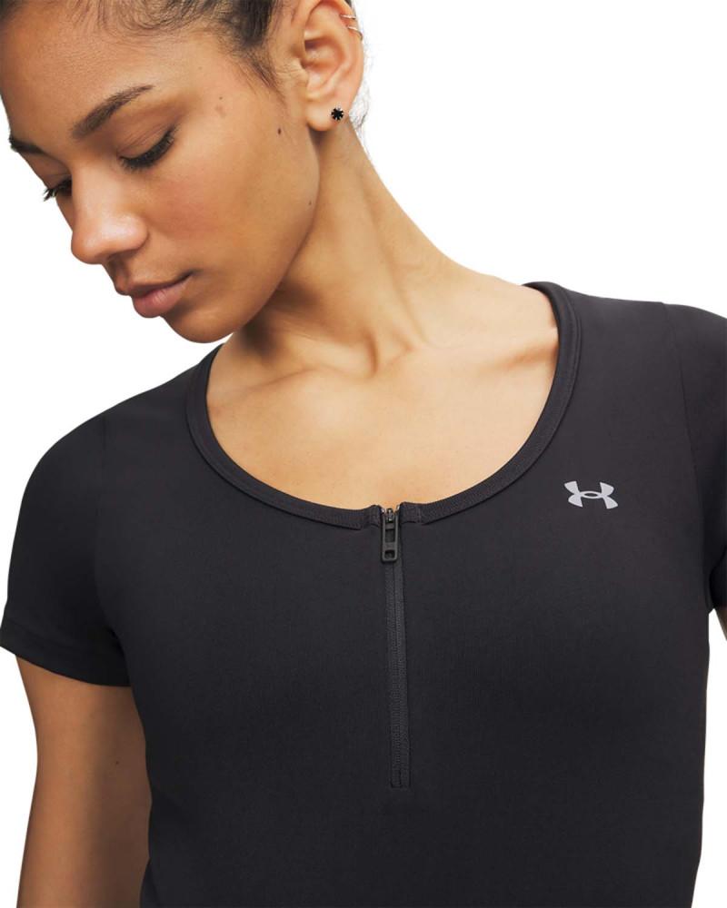 Тениска Жени VANISH SEAMLESS CROP ZIP SS Under Armour 
