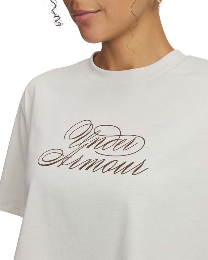 Тениска Жени SCRIPTHEART CROP SS Under Armour 